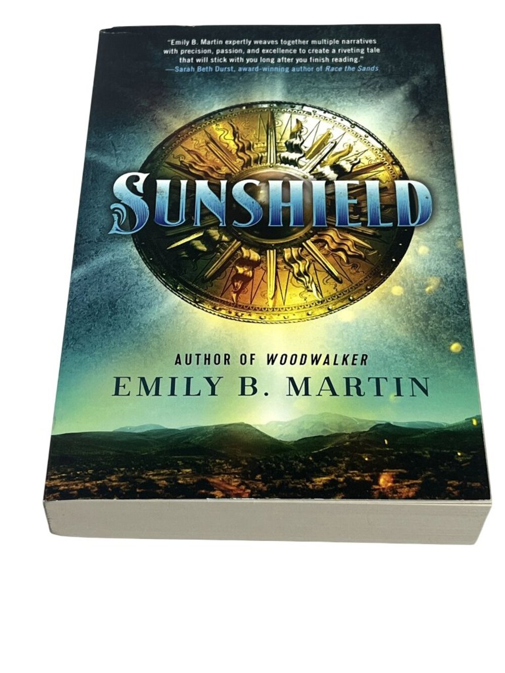 Sunshield Emily B Martin Fantasy Adventure Paperback Book